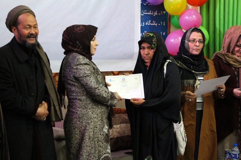 3072 women graduated from literacy courses of IRW in three Provinces of Afghanistan