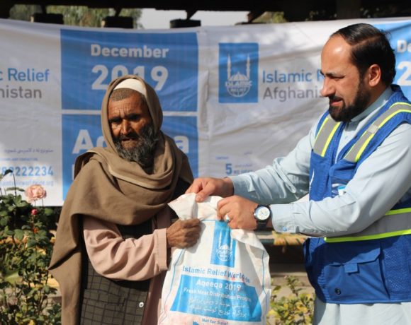 IR – Afghanistan distributed Aqeeqah fresh meat packages to people in poverty